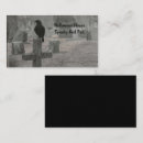 Search for spooky business cards Gothic