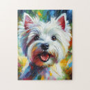 Search for westie puzzles West highland white terrier