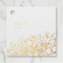 Search for foil favor tags Gold