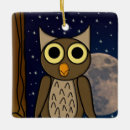 Search for owl ornaments Moon