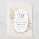 Search for peach and cream birthday invitations Floral