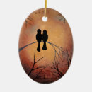 Search for lovebird ornaments Xmas