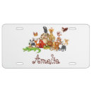 Search for kids license plates Animals