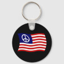 Search for peace sign keychains 60's