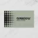 Search for edgy business cards Musician