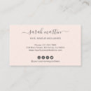 Search for icon business cards Social media icons