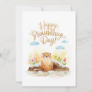 Search for groundhog day cards Wildlife