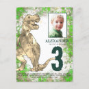 Search for t rex birthday invitations Modern