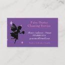 Search for purple house business cards Housecleaner