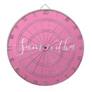 Search for pink dartboards girly