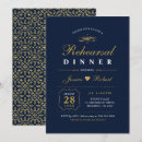 Search for navy rehearsal dinner invitations Classic