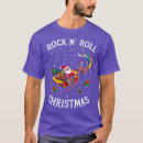 Search for rock and roll christmas tshirts Funny