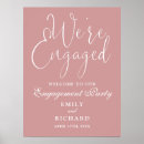 Search for we are engaged posters Minimalist