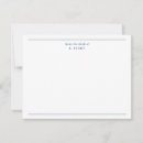 Search for from the desk of note cards Navy blue