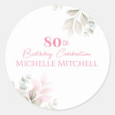 Search for 80th birthday stickers Script