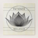 Search for lotus flower puzzles Black and white