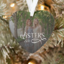 Search for sister ornaments Besties
