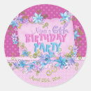 Search for violet flower stickers Beautiful