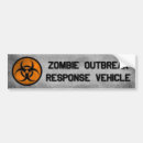 Search for zombie bumper stickers outbreak