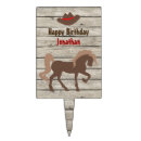 Search for horse cake toppers Cowboy