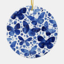 Search for butterfly ornaments blue
