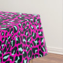 Search for cheetah print tablecloths Pink