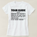 Search for tour guide tshirts Occupation