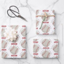 Search for softball wrapping paper Sports