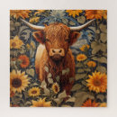 Search for highland cow puzzles Sunflowers
