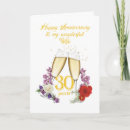 Search for wife 30th anniversary cards For her
