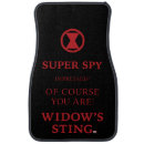 Search for black widow car floor mats Marvel comics