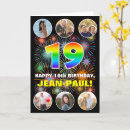 Search for 19th birthday cards 19 years old
