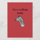 Search for zebra birthday cards Red