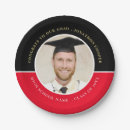 Search for black and red paper plates College