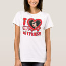 Search for i love my boyfriend womens tshirts Heart