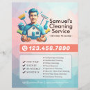 Search for cleaning service flyers Airbnb deep cleaning