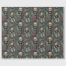 Search for gothic christmas wrapping paper Holly