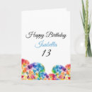 Search for granddaughter 13th birthday cards 13 years old