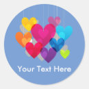 Search for red white blue hearts stickers Colorful