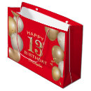 Search for red and gold gift bags Birthday party