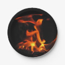 Search for fire flame paper plates Burn