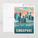 Search for singapore skyline postcards Watercolor