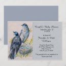 Search for nesting baby boy shower invitations Elegant