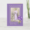 Search for lavender cards First holy communion