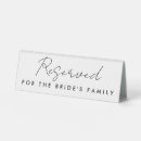 Search for reserved seating signs Minimalist