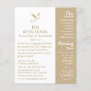 Search for funeral flyers Memorial