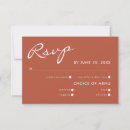Search for menu choices wedding rsvp cards Minimalist