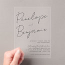 Search for clear invitations Simple