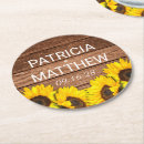 Search for favors wood wedding coasters Rustic