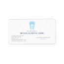 Search for tooth return address labels Teeth